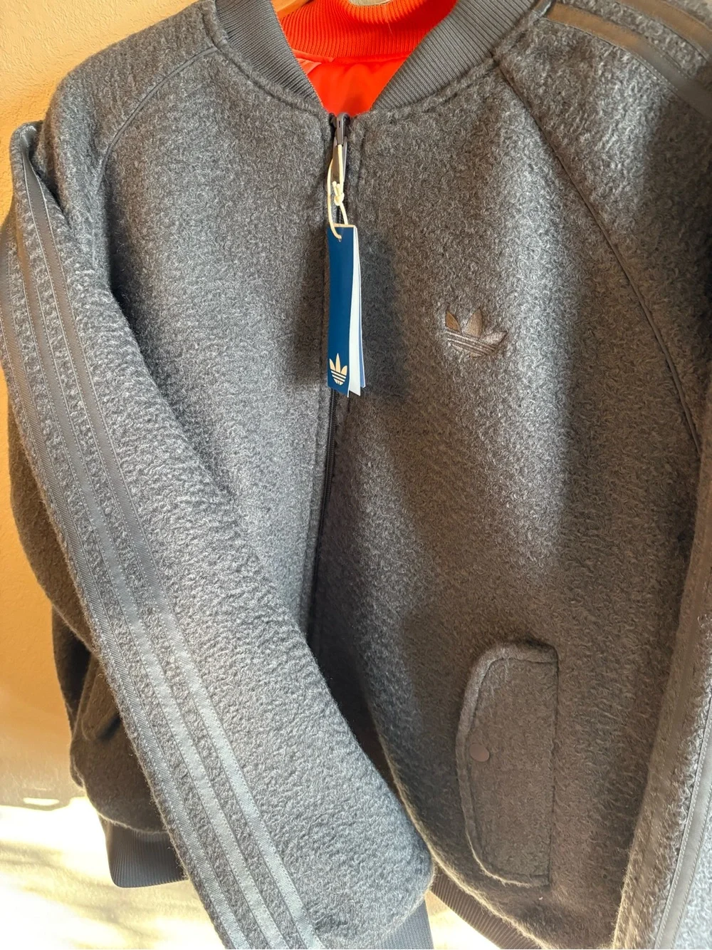 Reversible superstar bomber Jacket